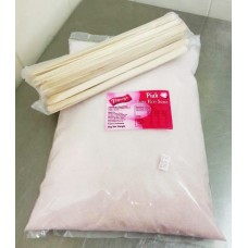 3kg pre-mixed Flossing sugar with 100 sticks