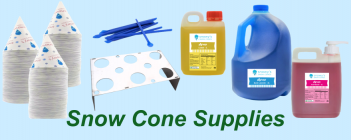 Snowcone Supplies