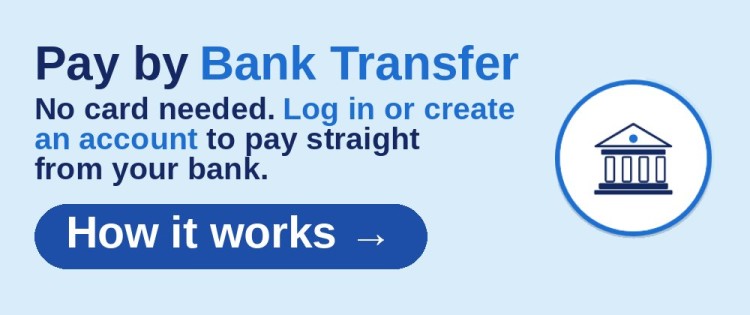 Pay by Bank Transfer