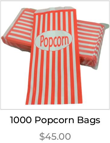 1000 Popcorn Bags
